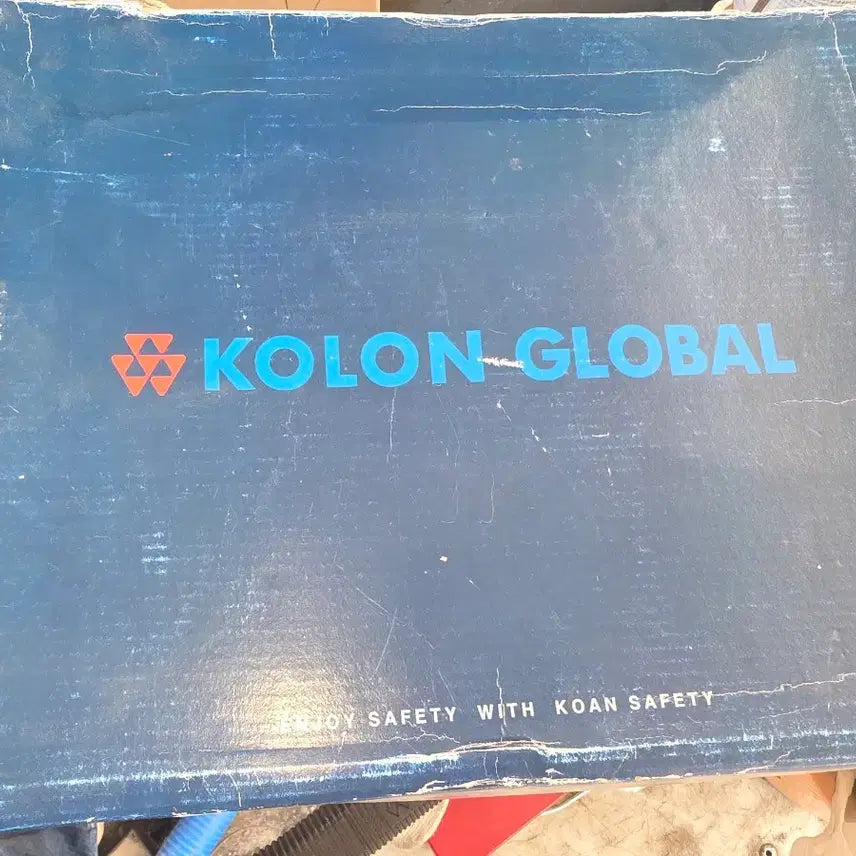 [BUNJANG] Kolon Leather Safety Boots / 코오롱.가죽 안전화.새상품