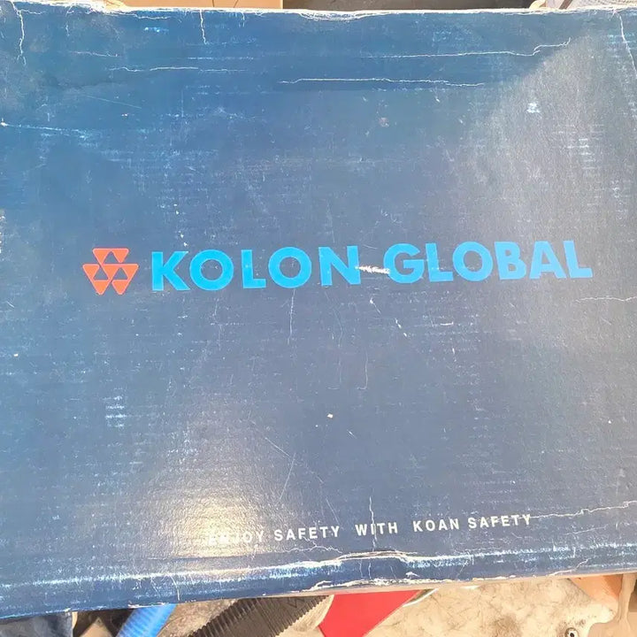 [BUNJANG] Kolon Leather Safety Boots / 코오롱.가죽 안전화.새상품