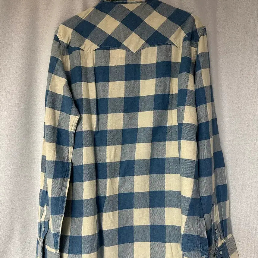 [BUNJANG] RRL Plaid Twill Western Shirt / RRL 더블알엘 플래드 트윌 웨스턴 셔츠 (새상품)