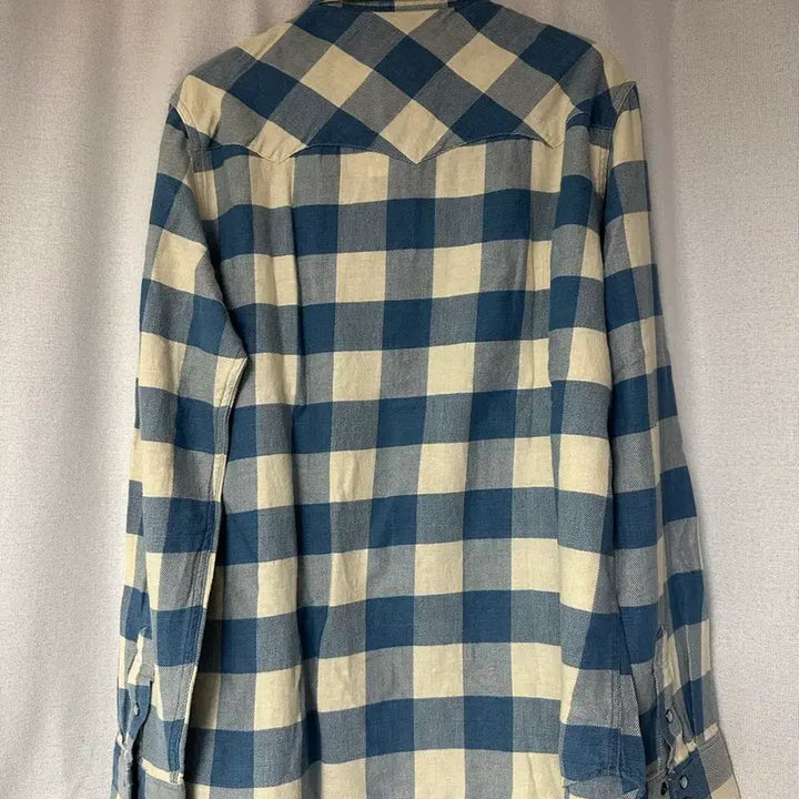[BUNJANG] RRL Plaid Twill Western Shirt / RRL 더블알엘 플래드 트윌 웨스턴 셔츠 (새상품)