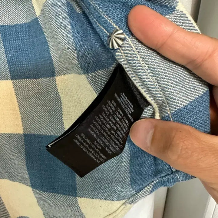 [BUNJANG] RRL Plaid Twill Western Shirt / RRL 더블알엘 플래드 트윌 웨스턴 셔츠 (새상품)