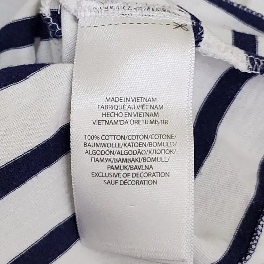 [BUNJANG] Polo Ralph Lauren Striped Short Sleeve T-Shirt / [ L ] 폴로 랄프로렌 스트라이프 반팔