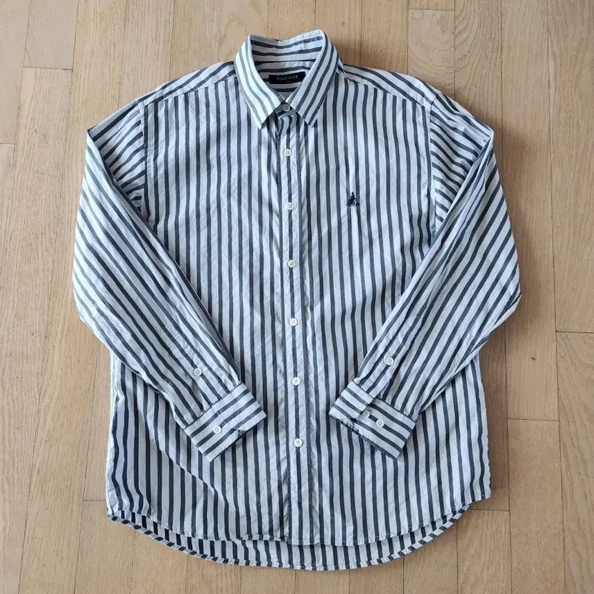 [SOLD OUT] 빈폴 스트라이프 긴팔 셔츠 남성 100