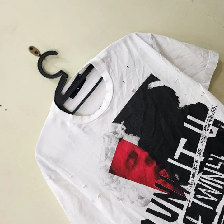 [BUNJANG] Dsquared2 Graphic Print T-Shirt / [ M ] 디스퀘어드2 프린팅 반팔