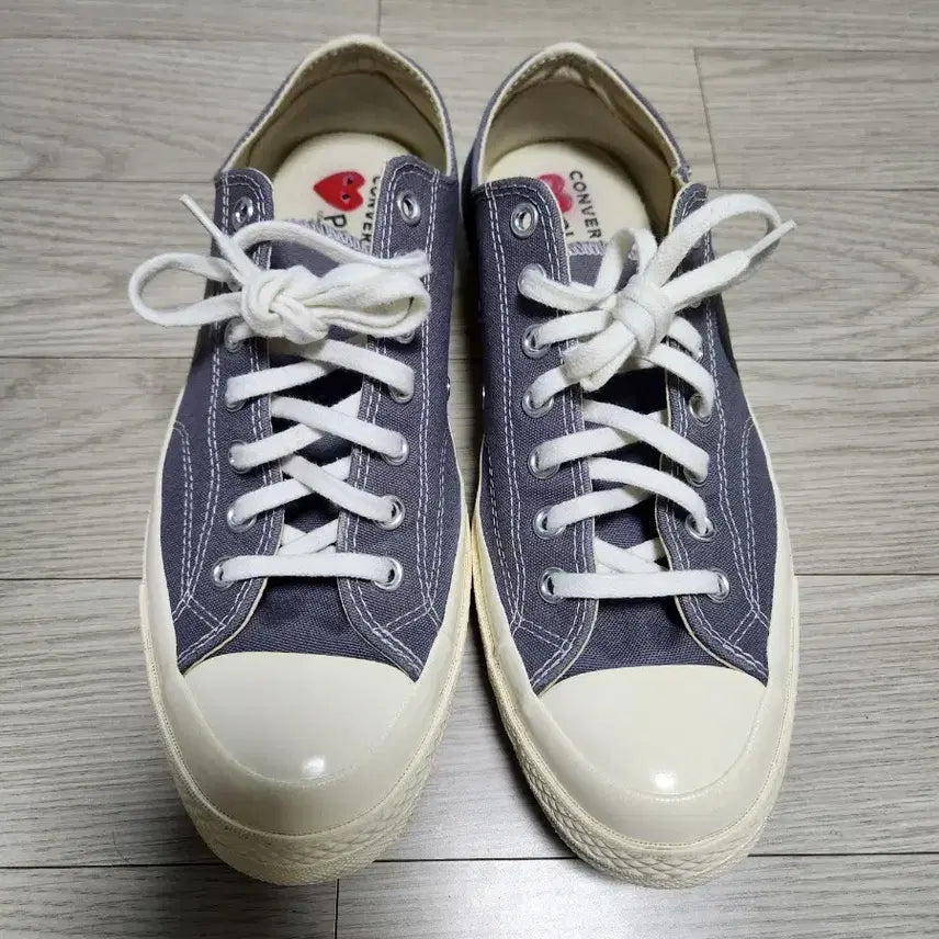 [SOLD OUT] (285)꼼데가르송 컨버스 로우 스틸그레이