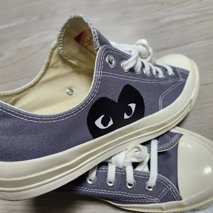 [SOLD OUT] (285)꼼데가르송 컨버스 로우 스틸그레이