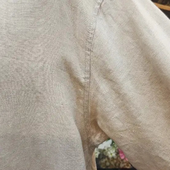 [BUNJANG] MUJI 100% Linen Long Dress (77) / 무인양품 마 100% 롱원피스 (77)
