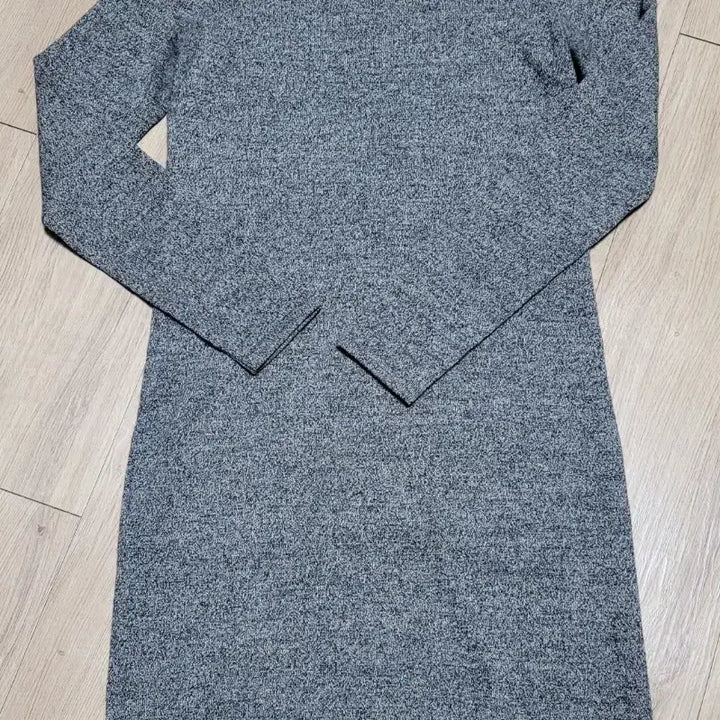 [BUNJANG] Chanel Knit Dress Gray EU36 / 정품, 샤넬 케시미어 스웨터 원피스 그레이 EU36