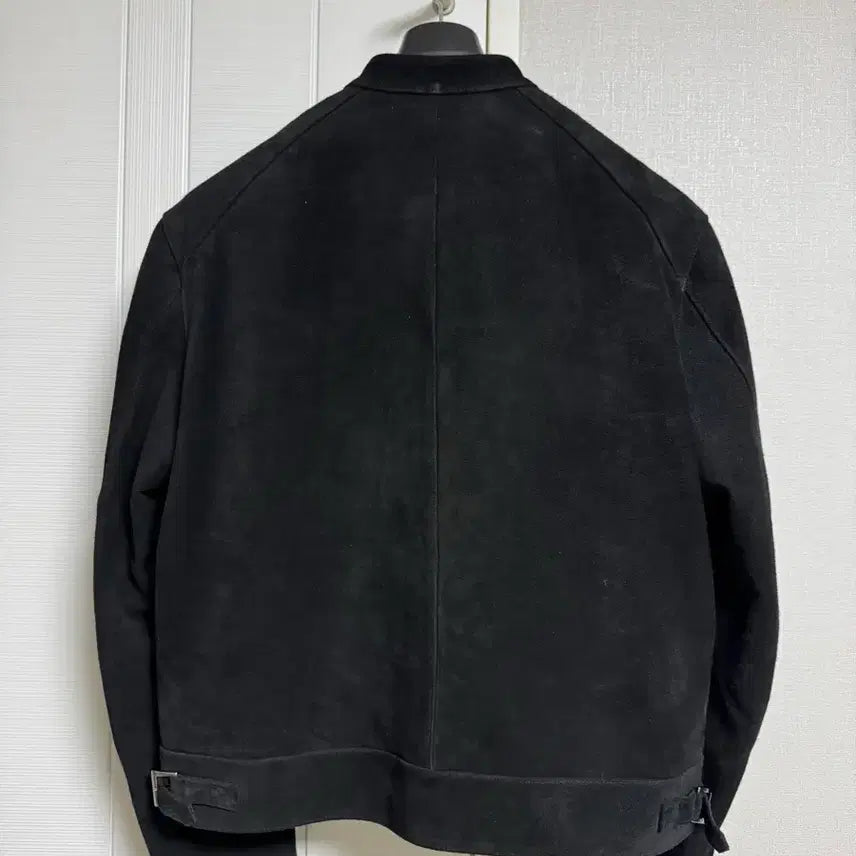 [SOLD OUT] 토니웩 25FW 스웨이드 레이서 자켓 블랙 L
