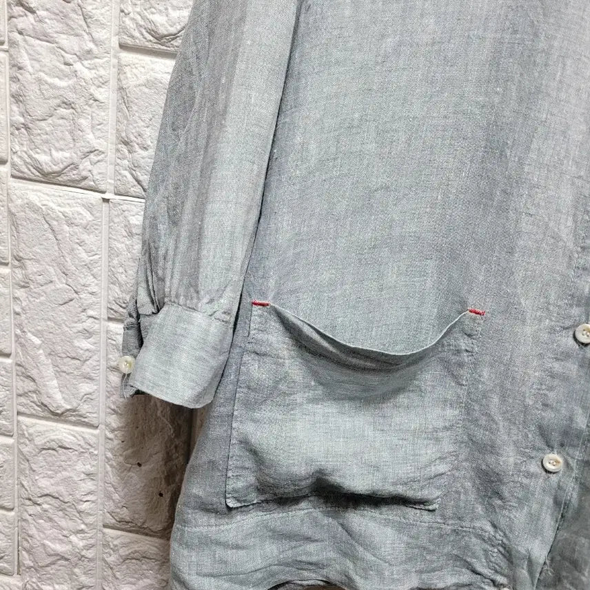 [BUNJANG] OSSU Cotton Rayon Blend Shirt / 오슈 OSSU 면.레이온 셔츠