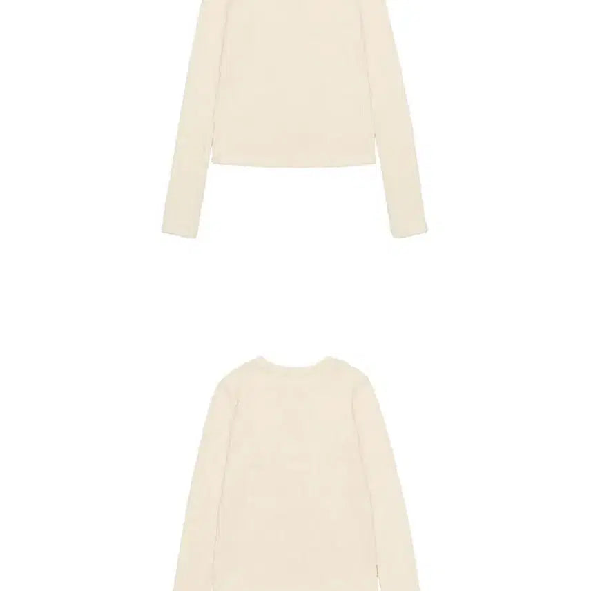 [BUNJANG] Alte Cable Jersey Tee Cream / 알테 케이블 져지 티 크림색 alte cable jersy tee