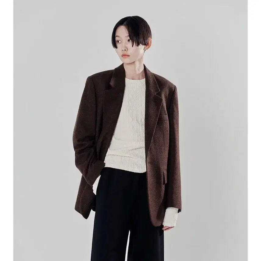 [BUNJANG] Alte Cable Jersey Tee Cream / 알테 케이블 져지 티 크림색 alte cable jersy tee