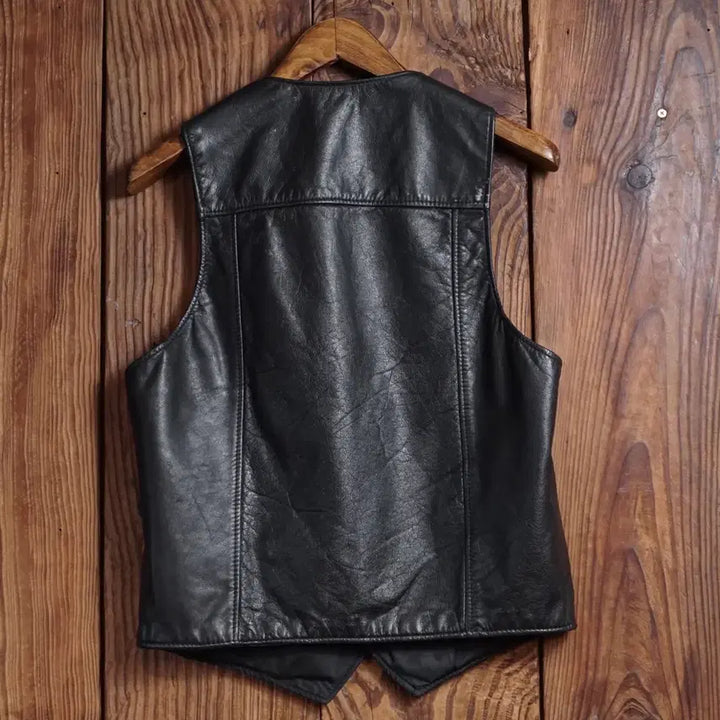 [SOLD OUT] 쇼트 USA Sportswear 레더 베스트