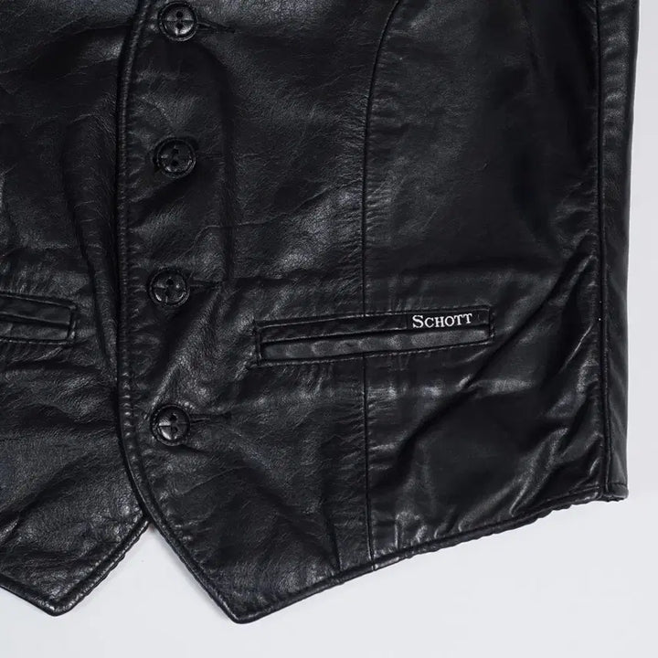 [SOLD OUT] 쇼트 USA Sportswear 레더 베스트
