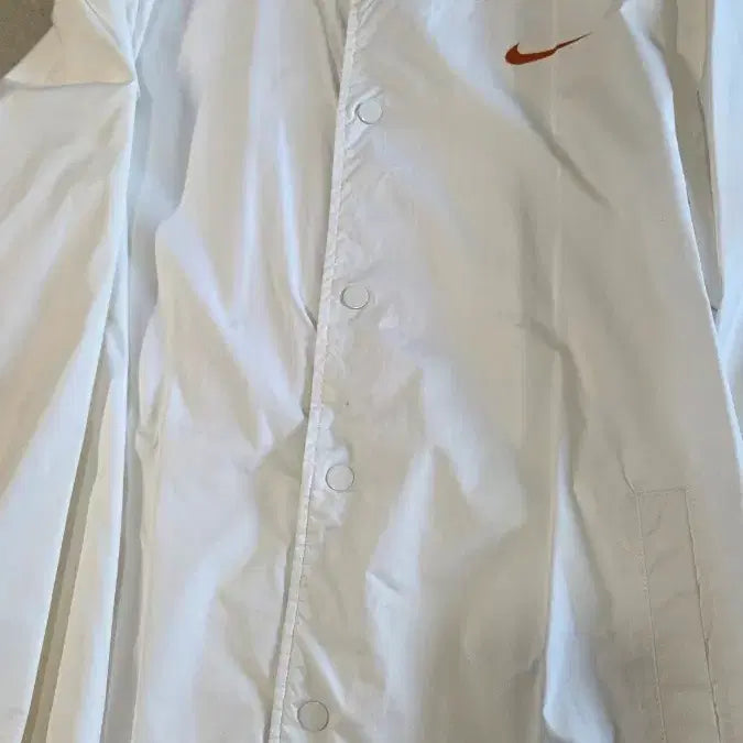 [BUNJANG] Nike White Coach Jacket / 나이키 화이트 코치 자켓