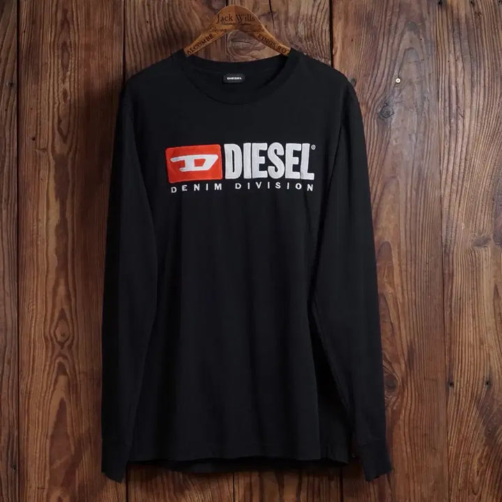 [BUNJANG] Diesel Logo Sleeve T-shirt / 디젤 로고 슬리브 티셔츠