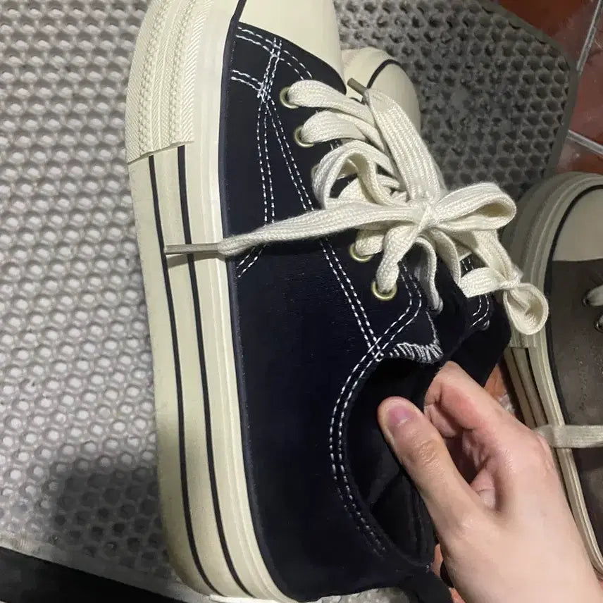 [BUNJANG] Sneakers Brown/Black Shoes / 스니커즈 브라운/블랙 2개 판매합니다