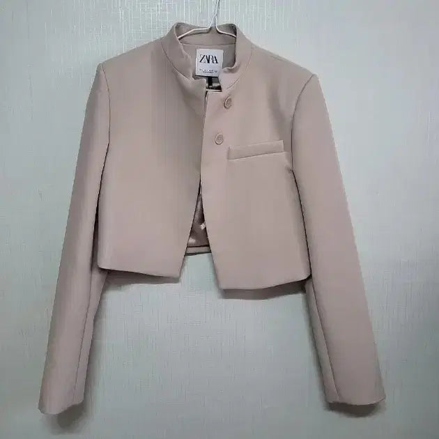 [BUNJANG] ZARA Cropped Jacket Beige S / (새상품)자라 크롭 자켓 베이지S