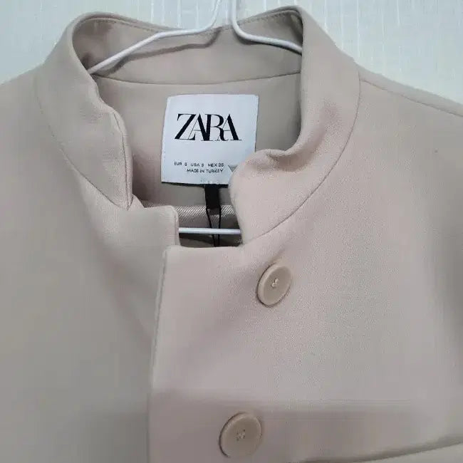[BUNJANG] ZARA Cropped Jacket Beige S / (새상품)자라 크롭 자켓 베이지S