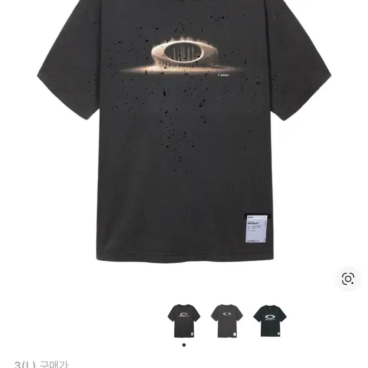 [SOLD OUT] (3)오클리x세티스파이 모스테크 티셔츠 에이지드블랙 satisfy