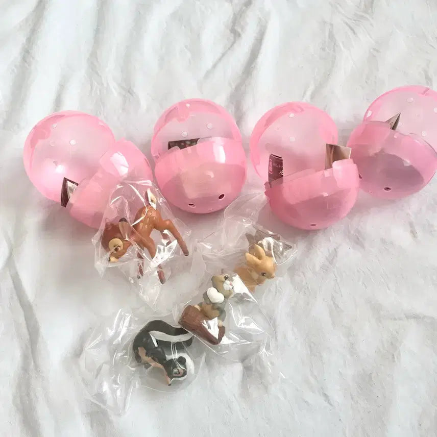 [BUNJANG] Bandai Disney Bambi Figure Collection Set / 반다이 디즈니 밤비 피규어 컬렉션 4종 세트 일본가챠