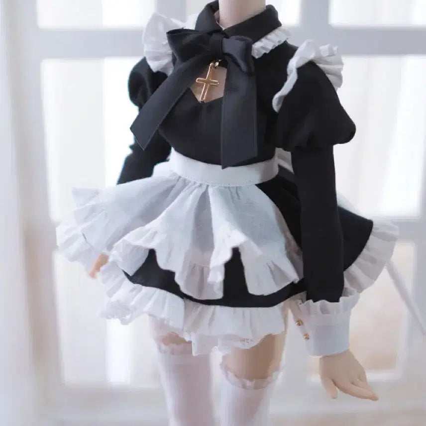 [SOLD OUT] MDD프릴리샵 릴리트 숏M블랙+아리잠님 블라우스