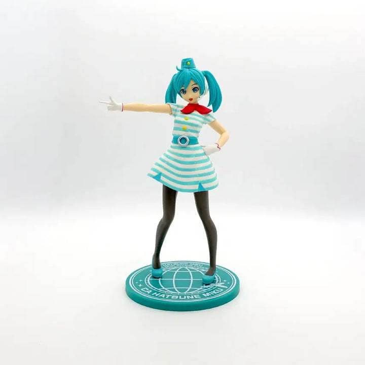 [BUNJANG] Vocaloid Hatsune Miku Stewardess Figure / [개봉] 보컬로이드 SPM CA 하츠네 미쿠 스튜어디스 미소녀 피규어