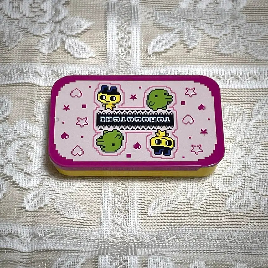 [BUNJANG] Tamagotchi Ramune Tin Case Storage / 다마고치 라무네 틴케이스 틴 케이스 보관함 소품 사탕