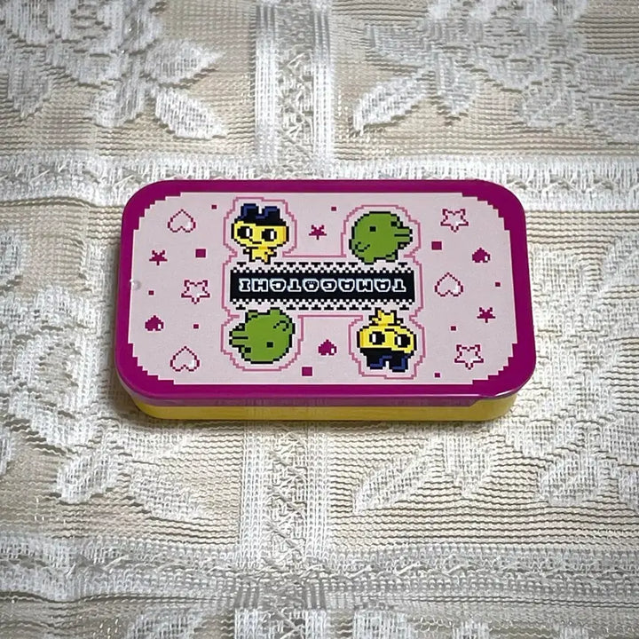 [BUNJANG] Tamagotchi Ramune Tin Case Storage / 다마고치 라무네 틴케이스 틴 케이스 보관함 소품 사탕