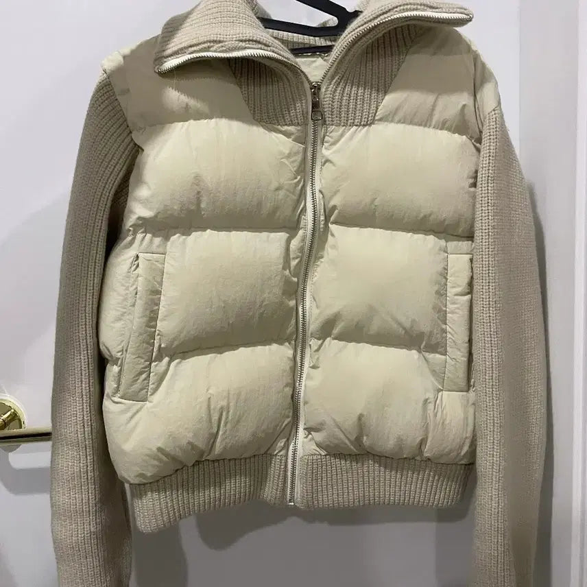 [BUNJANG] Avely Knit Padded Jacket / 에이블리 니트패딩