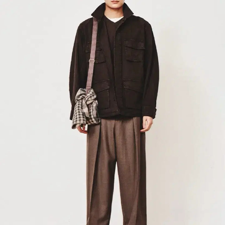 [SOLD OUT] 아트이프액츠 정글 퍼티그 자켓 XL, Brown