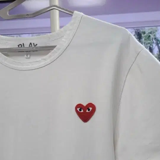 [BUNJANG] Comme des Garcons Play Red Heart T-shirt / 꼼데가르송 플레이 하트 반팔 공용