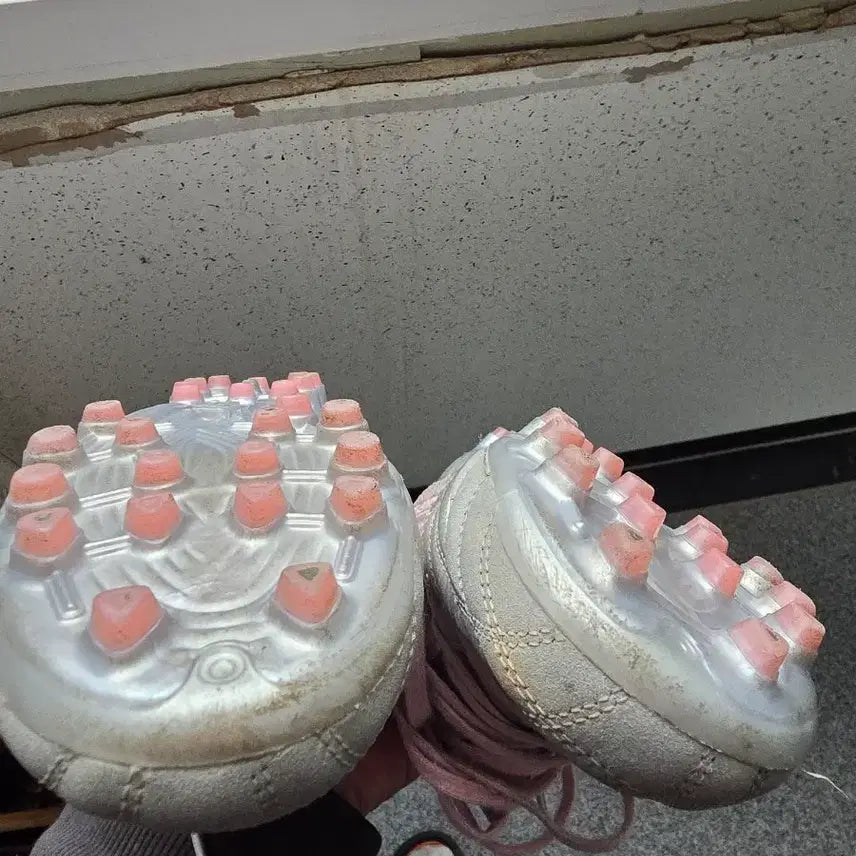 [BUNJANG] TACTICIAN Soccer Cleats Silver/Pink / TACTICIAN 축구화 실버/핑크