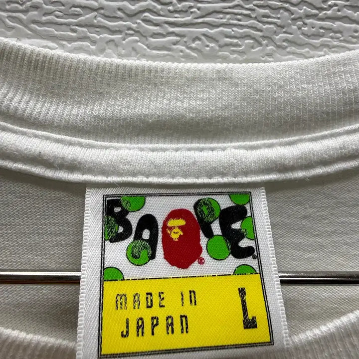 [BUNJANG] BAPE Teriyaki Sauce T-shirt White L / 베이프 테리야끼 소스 티셔츠 화이트 L
