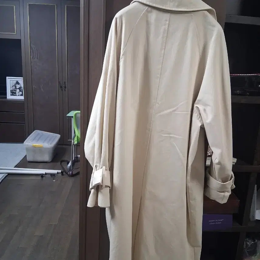 [BUNJANG] All Market Beige Trench Coat / 올마켓 베이지 트렌치코트(프리)