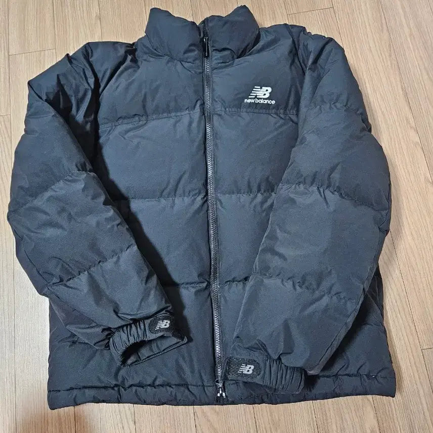 [BUNJANG] New Balance Active Goose Down Short Padded Jacket / [m] 뉴발란스 액티브 구스 다운 거위털 숏 패딩 블랙