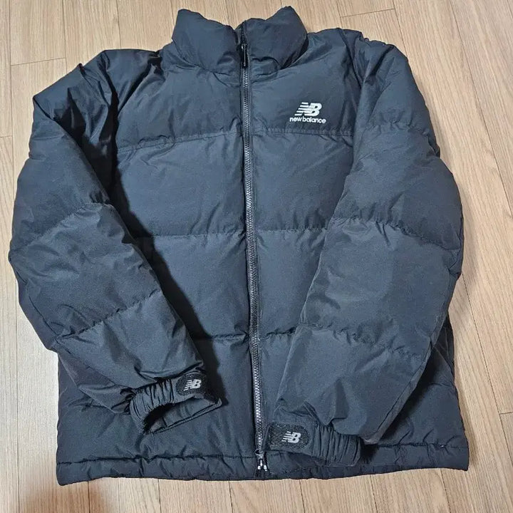 [BUNJANG] New Balance Active Goose Down Short Padded Jacket / [m] 뉴발란스 액티브 구스 다운 거위털 숏 패딩 블랙