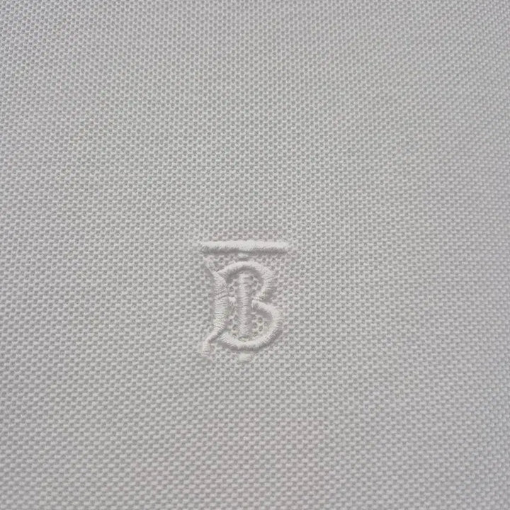 [BUNJANG] Burberry White Polo Shirt / 버버리 신형 화이트 반팔 폴로 티셔츠 / 95~100(정품)