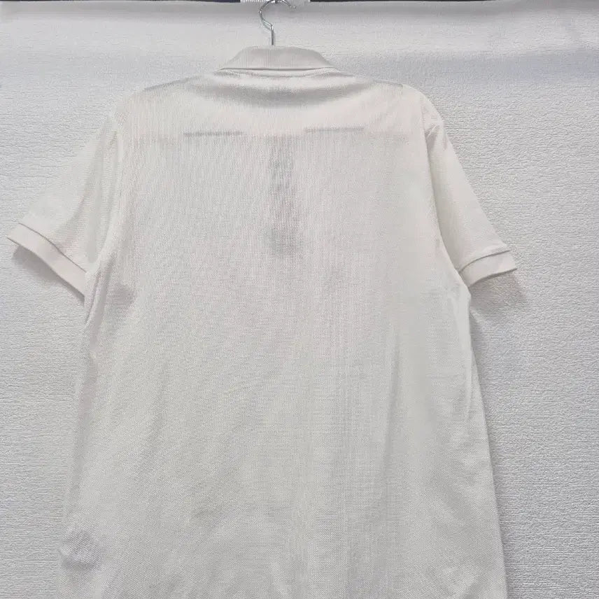 [BUNJANG] Burberry White Polo Shirt / 버버리 신형 화이트 반팔 폴로 티셔츠 / 95~100(정품)