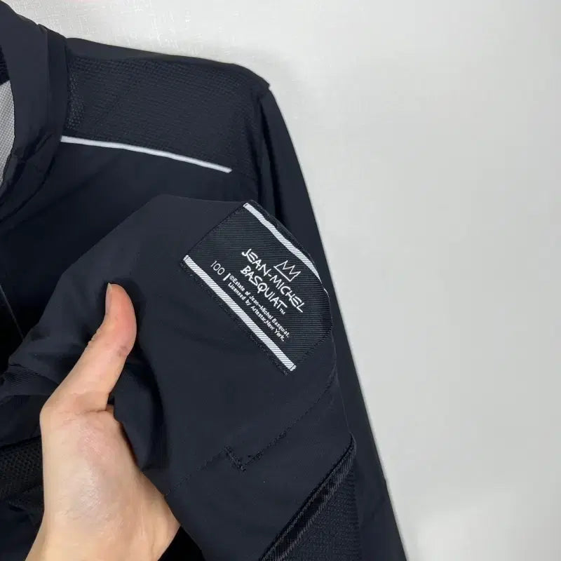 [BUNJANG] Jean-Michel Basquiat Black Training Jacket L / 장미쉘 바스키아/블랙 트레이닝 자켓 점퍼 L 100/라덴