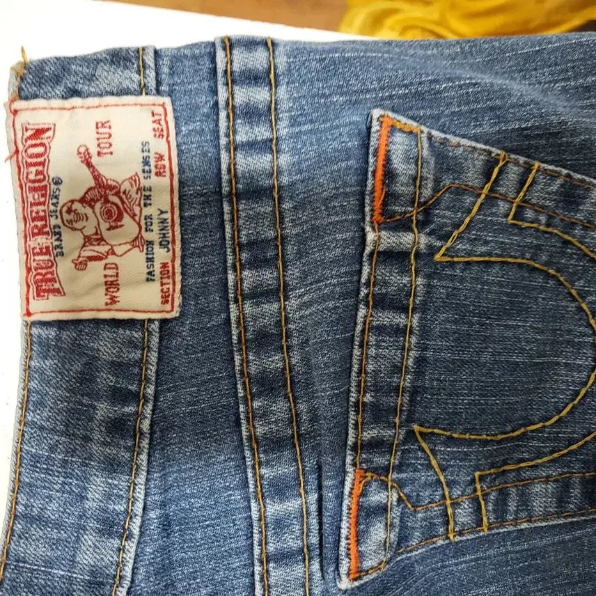 [BUNJANG] True Religion Spandex Denim Jeans / 트루릴리전 스판 데님 청바지
