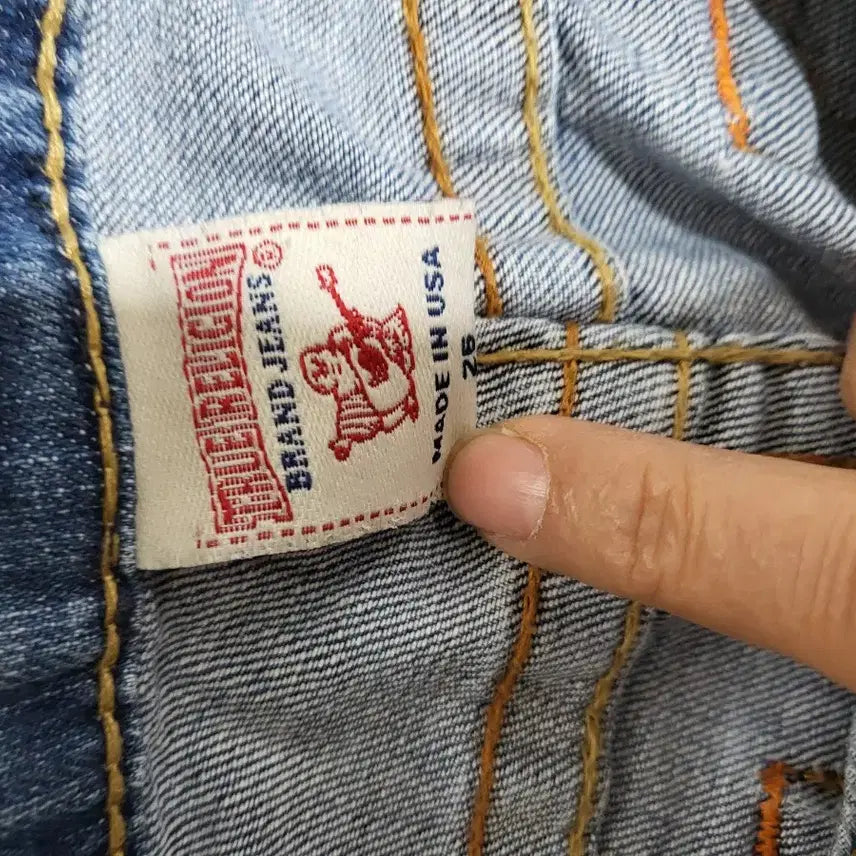 [BUNJANG] True Religion Spandex Denim Jeans / 트루릴리전 스판 데님 청바지