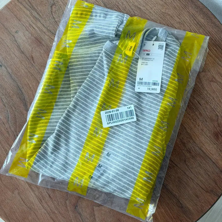 [BUNJANG] Spao Striped T-shirt (New) / 스파오 티셔츠 단가라 스트라이프 (새상품)
