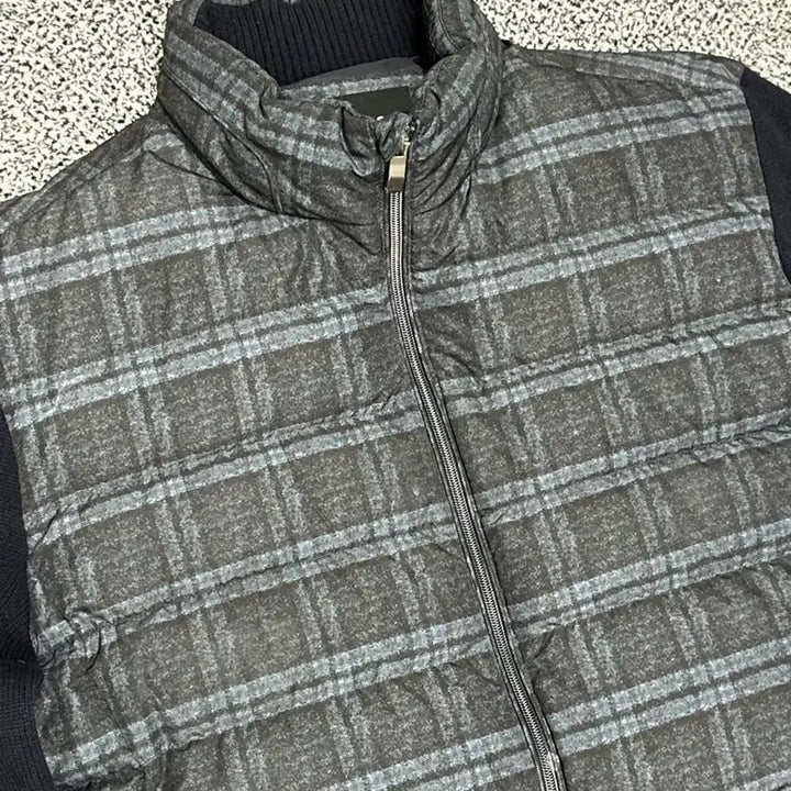 [BUNJANG] Daks Premium Goose Down Knit Padded Jacket / >정품 닥스 니트패딩 구스다운 프리미엄 자켓