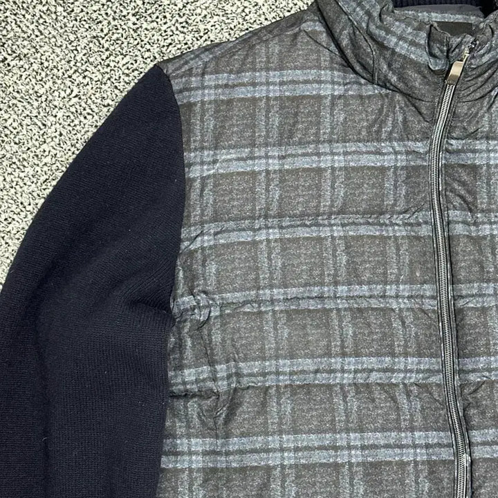 [BUNJANG] Daks Premium Goose Down Knit Padded Jacket / >정품 닥스 니트패딩 구스다운 프리미엄 자켓