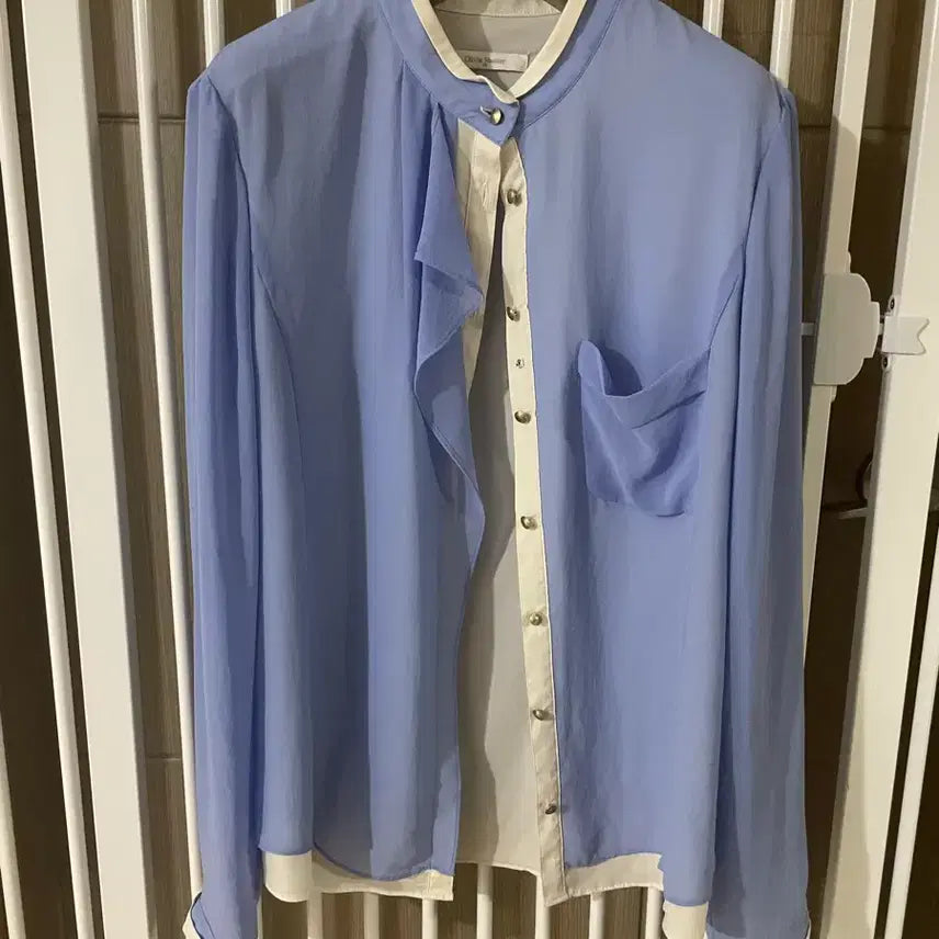 [BUNJANG] Olivia Strell Blue Shirt / 올리비아스트렐 블루셔츠66 팔아요