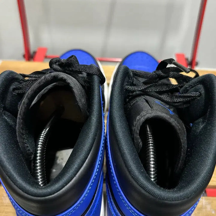 [BUNJANG] Nike Air Jordan 1 Mid Royal Blue Sneakers / 280) 나이키 운동화 남성 남자 신발 에어 조던1 미드 로얄 블루