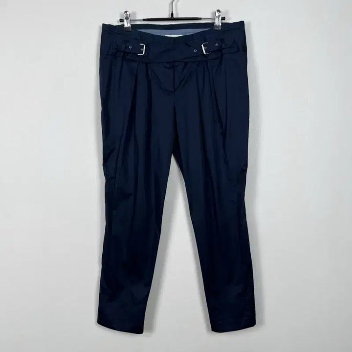 [SOLD OUT] 시스템/스판 봄 여름 바지 여성 네이비 M/라덴