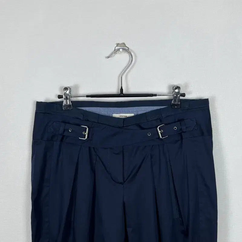 [SOLD OUT] 시스템/스판 봄 여름 바지 여성 네이비 M/라덴