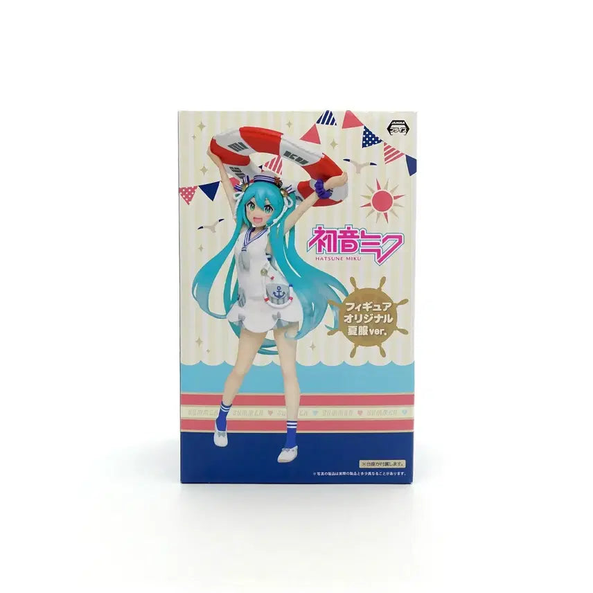 [BUNJANG] Taito Hatsune Miku Original Color Summer Uniform Figure / [미개봉] 타이토 하츠네 미쿠의 오리지널 컬러 하복 여름옷 피규어